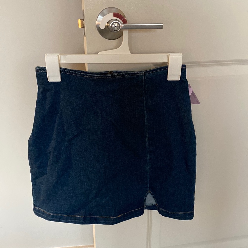 Wild Fable Jean Mini Skirt